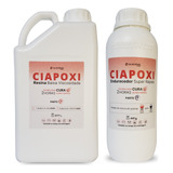 Kit Resina Ciapoxi Cura Super Rápida Top Importada 4,5kg