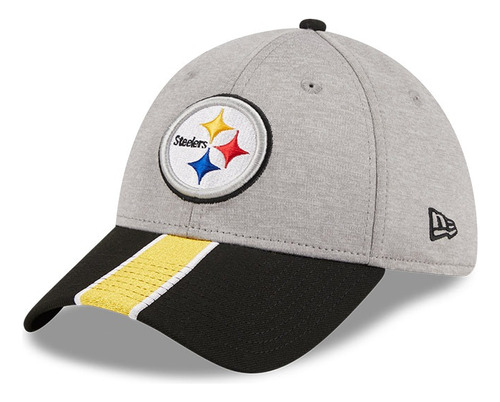 New Era Gorra Pittsburgh Steelers Stripe 39thirty Elastica