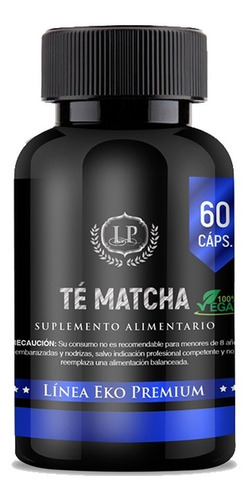 Te Matcha Puro Premium - 60 Capsulas