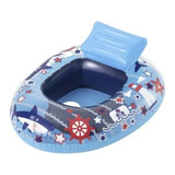 Asiento Bote Flotador Inflable Para Niños/as Agua 76x65cm