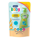 Jabon Liquido Para Bebe Infantil Algabo - Repuesto 