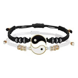 Pulsera Manilla  Yin Yang Parejas Amor Y Conexión Tai Chi