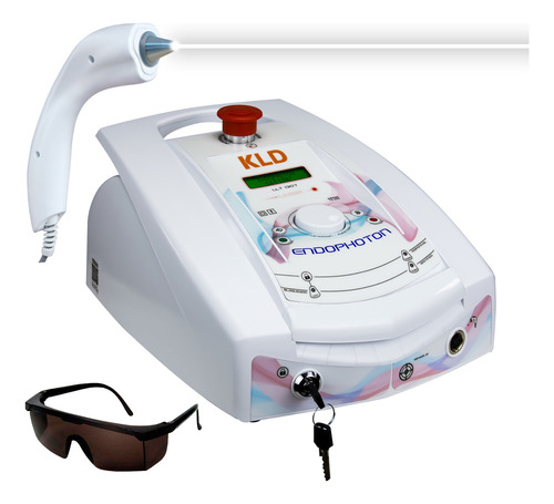 Combo Aparelho Fisioterapia Endophoton Com Caneta Aplicadora