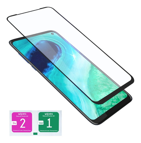 Mica Cristal Templado 9d Compatible Con Motorola G8