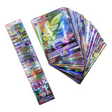 100 Cartas Para Pokemon Tarjetas De Foil Juego Español Gx 