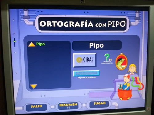 Pipo Aprende Ortografía Cd Digital Envío Gratis