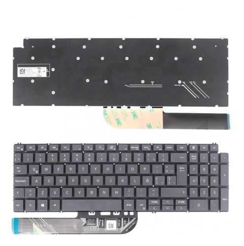 Teclado Dell Inspiron 7591 7590 5580 5583 5593 P83f Lat 3510