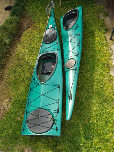 Kayak Fibra De Vidrio Doble Marca Weir Modelo Dos De Enero
