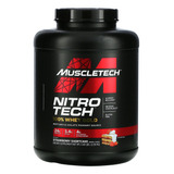 Proteina Nitro Tech 100% Whey Gold 5 Libras Strawberry Cake 