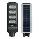 Lámpara Led Solar A/p 100w Control Y Sensor