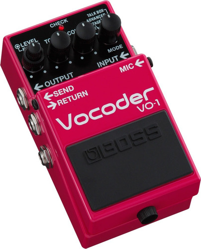 Boss Vo-1 Procesador De Voz Vocoder Pedal Compacto