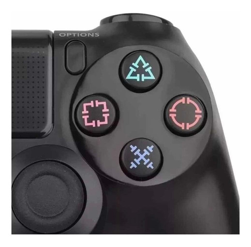 Controle Joystick Sem Fio P/ Ps4 Ps Tv Inova Con-8243 Preto