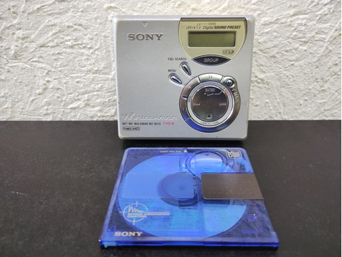 Reproductor Minidisc Portátil Sony Mz-n510 Usado Original