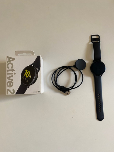 Galaxy Watch Active 2 Samsung Preto Cor Da Pulseira Preto