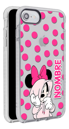 Funda Para iPhone Minnie Mouse Personalizado Nombre