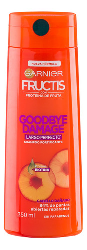 Repuesto Shampoo Garnier Fructis Goodbye Daños En Botella De 350ml Por 1 Unidad