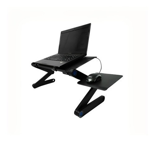 Mesa Suporte Cama Notebook Com Cooler Conforto Use Deitado