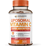 Liposomal Vitamina C Complex Super Absorción 1500mg X200 Eu