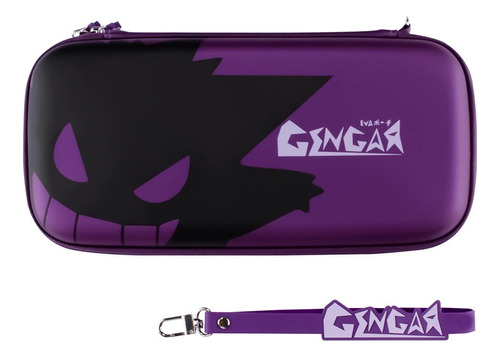 Bolsa Gengar Pokemon Nintendo Switch Case Proteção Oled Lite