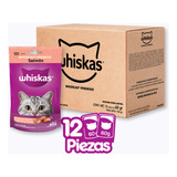 Whiskas Premios Para Gato Sabor Salmon 12 Pack De 60gr C/u