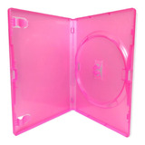 Estojo Box Dvd Amaray Rosa Cx Com 100 Unidades