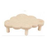 Tarima Nube Candy Bar 40x25 Cm. Para Muffins Madera Mdf