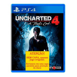 Jogo Uncharted - A Thief's End 4 - Ps4 - Física - Original