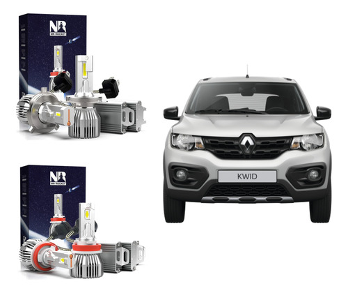 Kit Exploradoras Renault Logan M/n 2016/19 H8-35w Carri   