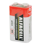 Pilha Bateria 9 Volts Alfacell Comum Carga Alta Resistência