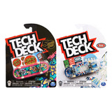 Tech Deck - Skate De Dedo Fingerboard  2 Unidades 