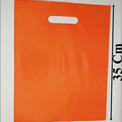 Kilo Bolsa Tipo Boutique 28x35 Cm Color Naranja