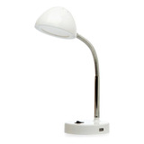 Lampara Para Escritorio Led Blanco Flex 3.5w Con Usb Sica 