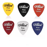 Caja X12 Plumilla Picks Guitarra Eléctrica Acústica Alice 1a