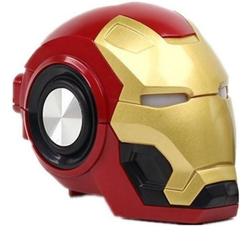 Bocina Led Bluetooth Casco Iron Man Avengers Vengadores