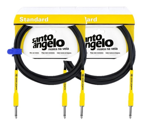 Kit 02 Cabo Santo Angelo Samurai 0,30mm P10 X P10 6.10m