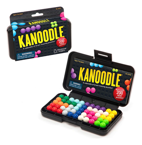 Educational Insights Kanoodle 3d Brain Teaser Juego De Ro...