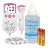 Sonar Fetal Doppler Ultrassom Ouvir Batimentos Bebe Monitor-