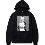 Harajuku Sudadera Con Capucha Chainsaw Man Power Anime Ropa