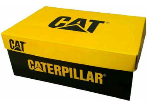 Kit Bota Cat Masculina Conforto Lançamento Trabalho +brindes