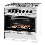 Cocina Sol Real 6 Hornallas Puerta Con Visor 