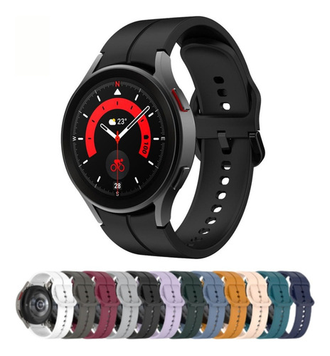 Pulseira Silicone Compatível Samsung Galaxy Watch4  Watch5