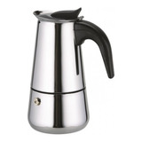 Espresso Maker 9 Tazas Italiana Plateada