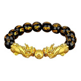 Pulsera Feng Shui Obsidiana Buena Suerte Atrae Dinero