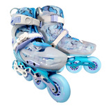 Patines Freeskate Infantil Ajustable Slalom De Uso Rudo