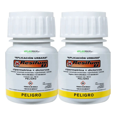  2 Piezas Resifum Cipermetrina Veneno Cucarachas, Arañas | MercadoLibre