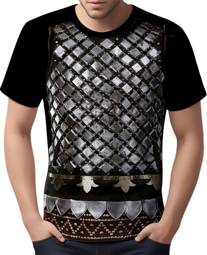 Camisa Camiseta Armadura Medieval Cavaleiros Templarios 16