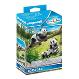 Playmobil 70353 Family Fun Pandas Con Bebe-original 