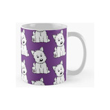 Taza Cute Dibujos Animados Westie Calidad Premium