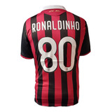 Camiseta Ronaldinho Milan Retro Envio Inmediato Clasica