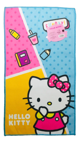 Toalla De Mano Hello Kitty Con Licencia Sanrio